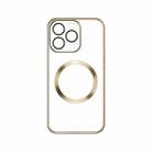 For iPhone 13 Pro TOTUDESIGN AA-187 Soft Series MagSafe Magnetic Phone Case (Gold) - 1