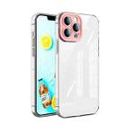 For iPhone 14 Plus Candy Color TPU Phone Case (Pink) - 1