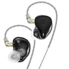 KZ-ZEX PRO 1.2m Electrostatic Coil Iron Hybrid In-Ear Headphones, Style:Without Microphone(Black) - 1