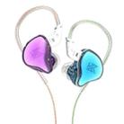 KZ-EDC 1.2m High-Value Subwoofer Wired HIFI In-Ear Headphones, Style:Without Microphone(Colorful) - 1