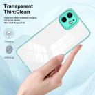For iPhone 11 3 in 1 Clear TPU Color PC Frame Phone Case (Light Green) - 4