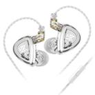 KZ-EDA Balanced Dual Magnetic Dynamic In-Ear Earphone,Length: 1.2m(With Microphone) - 1