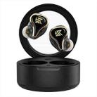 KZ-SK10 PRO Ring Iron Sports Wireless Bluetooth TWS Headphones(Black) - 1