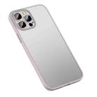 For iPhone 14 Pro Matte PC + TPU Phone Case(Pink) - 1