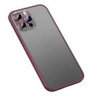 For iPhone 14 Pro Matte PC + TPU Phone Case(Red) - 1