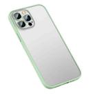 For iPhone 14 Pro Matte PC + TPU Phone Case(Green) - 1