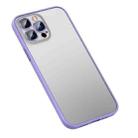 For iPhone 14 Pro Matte PC + TPU Phone Case(Purple) - 1