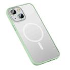 For iPhone 14 MagSafe Matte Phone Case (Green) - 1