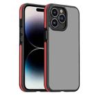 For iPhone 14 Pro TPE + TPU Shockproof Phone Case(Red) - 1