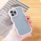 Wave Texture Acrylic Protective Phone Case For iPhone 11 Pro Max(Pink) - 1
