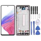 Original Super AMOLED LCD Screen For Samsung Galaxy A53 5G SM-A536B Digitizer Full Assembly with Frame - 1