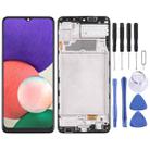 Original Super AMOLED LCD Screen For Samsung Galaxy A22 4G SM-A225F Digitizer Full Assembly with Frame - 1