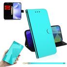 For Xiaomi Redmi K30 Lmitated Mirror Surface Horizontal Flip Leather Case with Holder & Card Slots & Wallet & Lanyard(Mint green) - 1