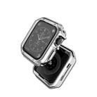 TPU Frame Watch Case For Apple Watch Series 9 / 8 / 7 41mm(Silver) - 1