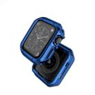 TPU Frame Watch Case For Apple Watch Series 6 & SE & 5 & 4 44mm(Blue) - 1