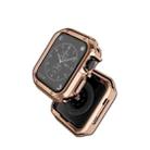 TPU Frame Watch Case For Apple Watch Series 6 & SE & 5 & 4 44mm(Rose Gold) - 1
