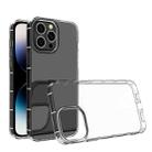 For iPhone 14 Pro Colorful Metal Lens Ring Phone Case(Translucent) - 1