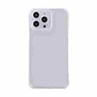 For iPhone 14 Plus Shockproof TPU Phone Case (Transparent) - 1