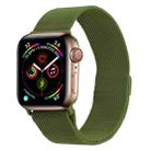 Milanese Stainless Steel Watch Band For Apple Watch Ultra 49mm&Watch Ultra 2 49mm / Series 9&8&7 45mm / SE 3&SE 2&6&SE&5&4 44mm / 3&2&1 42mm(Grass Green) - 1