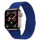 Milanese Stainless Steel Watch Band For Apple Watch Ultra 49mm&Watch Ultra 2 49mm / Series 9&8&7 45mm / SE 3&SE 2&6&SE&5&4 44mm / 3&2&1 42mm(Blue) - 1