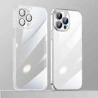 For iPhone 13 Pro Max SULADA Crytal Steel Series Diamond Glass + TPU Phone Case (Transparent) - 1