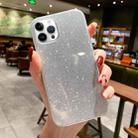 For iPhone 14 Pro TPU Glitter All-inclusive Shockproof Protective Phone Case(Silver) - 1