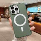 For iPhone 13 MagSafe Magnetic Phone Case(Dark Green) - 1