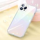 SULADA Color Glaze Series Gradient PC + TPU Phone Case For iPhone 13 Pro Max(Blue) - 1