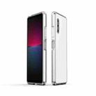 For Sony Xperia 10 Ⅳ Aurora Series Lens Protector + Metal Frame Protective Phone Case(Silver+Silver) - 1