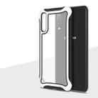 For Galaxy A50 Blade Series Transparent AcrylicProtective Case(White) - 1