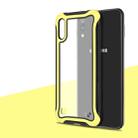 For Galaxy M10 Blade Series Transparent AcrylicProtective Case(Yellow) - 1