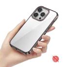 For iPhone 14 Pro Ice Transparent Laser Phone Case(Transparent) - 3