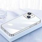 For iPhone 13 SULADA JINGJIA Series Lens Protector PC Phone Case(Silver) - 1