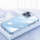 For iPhone 13 Pro Max SULADA JINGJIA Series Lens Protector PC Phone Case (Blue) - 1