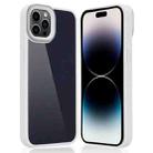 Shield Acrylic Phone Case For iPhone 14 Pro Max(White) - 1