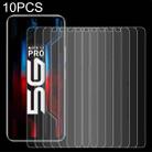 10 PCS 0.26mm 9H 2.5D Tempered Glass Film For Infinix Note 12 Pro 5G - 1
