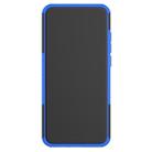 For Xiaomi Redmi Note 8T Tire Texture Shockproof TPU+PC Protective Case with Holder(Blue) - 3