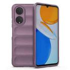 For Honor X7/Play 30 Plus Magic Shield TPU + Flannel Phone Case(Purple) - 1