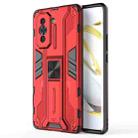 For Huawei Nova 10 4G Supersonic PC + TPU Shock-proof Protective Phone Case with Holder(Red) - 1