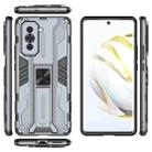 For Huawei Nova 10 4G Supersonic PC + TPU Shock-proof Protective Phone Case with Holder(Grey) - 2