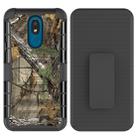 For LG K30 (2019) PC + Silicone Back Clip Sliding Sleeve Protective Case(Camouflage) - 1