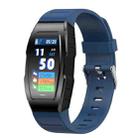 F18 0.96 Inch Screen PC+ABS Material Smart Health Bracelet Supports Body Temperature Detection, Dynamic Heart Rate, Blood Oxygen Detection(Blue) - 1