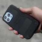 For iPhone 14 Pro FATBEAR Armor Shockproof Cooling Case(Black) - 1