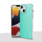 For iPhone 14 Plus wlons PC + TPU Shockproof Phone Case (Green) - 1