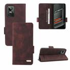 For OPPO RealmeGT Neo3 Magnetic Clasp Flip Leather Phone Case(Brown) - 1