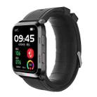 S6T 1.7 Inch Air Pump Smart Watch Supports Heart Rate Detection, Blood Pressure Detection, Blood Oxygen Detection(Black) - 1