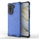 For Huawei nova 10 4G Shockproof Honeycomb PC + TPU Phone Case(Blue) - 1