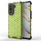 For Huawei nova 10 Pro 4G Shockproof Honeycomb PC + TPU Phone Case(Green) - 1