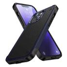 PC + TPU Shockproof Protective Phone Case For iPhone 14 Pro Max(Blue+Black) - 1