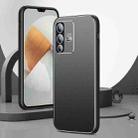 For vivo S12 Pro All-Inclusive Lens Frosted Metal Phone Case(Black) - 1